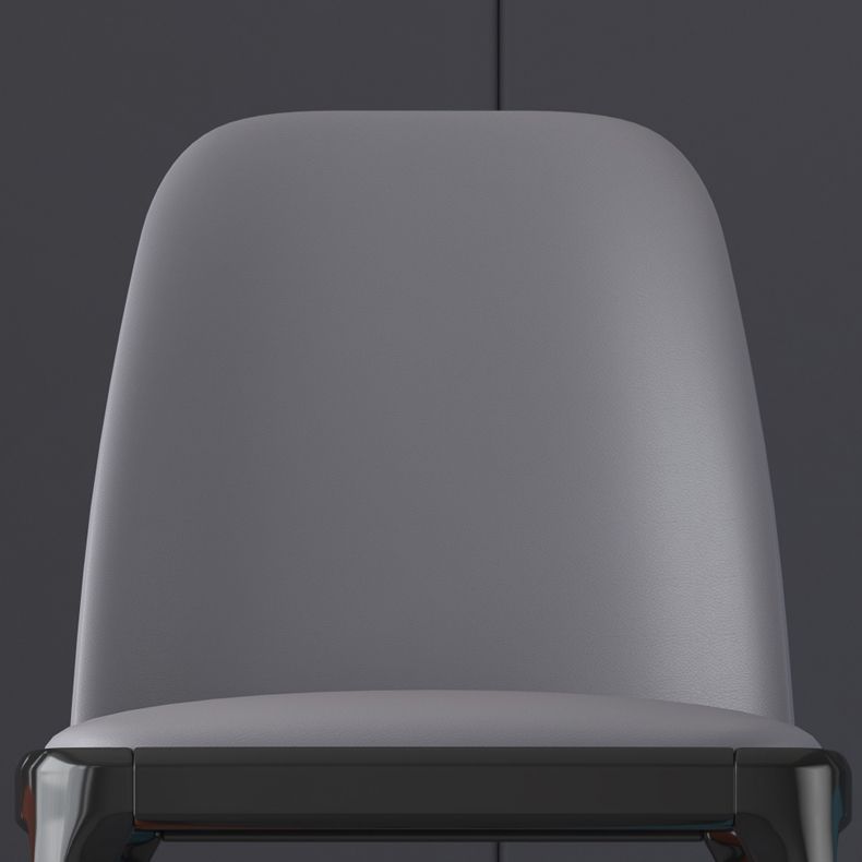 Industrial Rubberwood Parsons Side Chair Matte Finish Leather Dining Chair (Set of 2) Clearhalo ' kitchen&dining_furn' 'Dining Chairs' 'Dining Tables & Seating' 'dining_chair' 'furn' 'furn_dining_chair' 'Furniture' 'furniture_dining_chair' 'Kitchen & Dining Furniture' 'kitchen' 1200x1200_bbea3c97-a83e-4beb-9e3d-2ba2a1277684