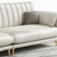 Stain-Resistant Faux Leather Sofa Cream Living Room Settee with Cushions Clearhalo 'furn' 'furn_sofas' 'Furniture' 'furniture_sofas' 'Living Room Furniture' 'Sofa' 'sofas' 1200x1200_bbeab6c0-29b1-46ca-be7a-b33526fd0942