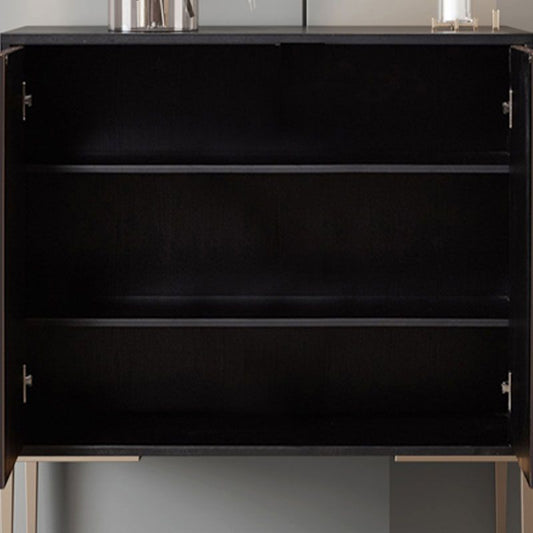 Glam White ingegnerizzato in legno a buffet a buffet regolabile salotto al buffet