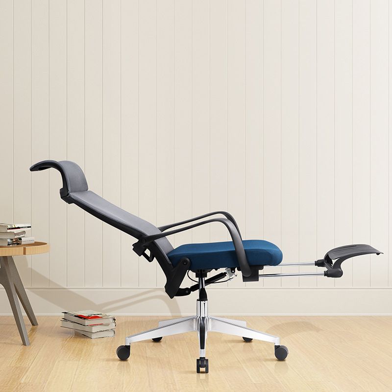 Modern Pillow Included Chair with Wheels High-Back Mesh Desk Chair Clearhalo 'furn' 'furn_office_chair' 'Furniture' 'Office Chairs' 'Office Furniture' 'office_chair' 1200x1200_bbecb15e-83e3-4745-9717-6cd96100ce89