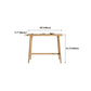Industrial Natural Bar Table Solid Wood Bar Height Table with Trestle Base Clearhalo 'Bar Furniture' 'Bar Tables' 'bar_tables' 'furn' 'furn_bar_tables' 'Furniture' 'Kitchen & Dining Furniture' 1200x1200_bbf09da0-e9a1-4700-a02d-8c514ba11397
