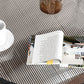 17.72" Tall Contemporary Style Coffee Cocktail Table Glass-Topped Coffee Table