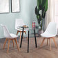 Round 3 Legs Modern Dining Table Transparent Fixed Table of Clear Glass Clearhalo ' dining_table' 'Dining Tables & Seating' 'Dining Tables' 'furn' 'furn_dining_table' 'Furniture' 'furniture_dining_table' 'Kitchen & Dining Furniture' 'kitchen&dining_furn' 'kitchen' 'kitchen_dining_table' 1200x1200_bbf27e40-2249-42f6-b006-53e5eaed3e1f