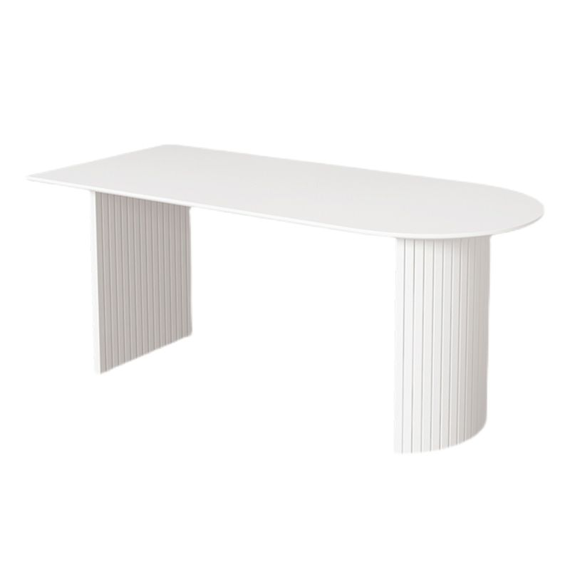 Solid Wood Modern Free Form Dining Table Marble Top Table for Dining Room Clearhalo ' dining_table' 'Dining Tables & Seating' 'Dining Tables' 'furn' 'furn_dining_table' 'Furniture' 'furniture_dining_table' 'Kitchen & Dining Furniture' 'kitchen&dining_furn' 'kitchen' 'kitchen_dining_table' 1200x1200_bbf4d2ef-e72f-454a-941a-e1c9b4a9827e