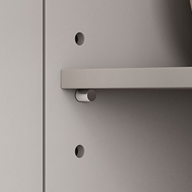 Moderno porte di vetro server 2 cassetti cassetti cabine sideboard con luci a LED