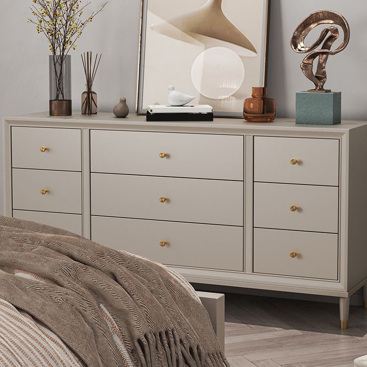 Modernisme Accenttafel Nachtkastje Opberglade Bed Nachtkastje met 8/9 laden voor thuis