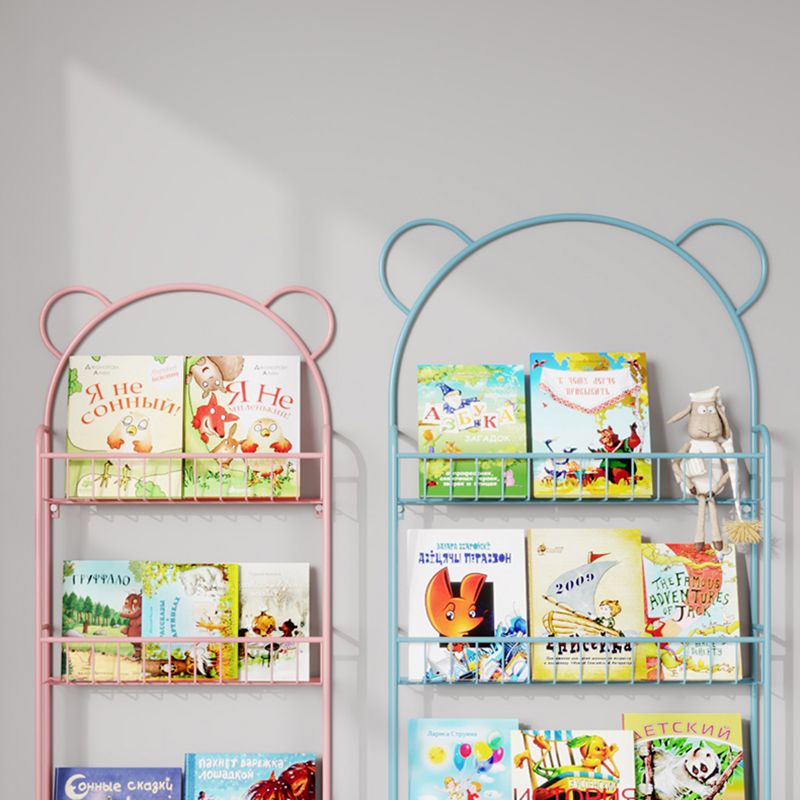 Modern Metal Floating Bookcase Wall Mounted Bookshelf for Home Clearhalo 'Bookcases' 'furn' 'furn_bookcases' 'Furniture' 'furniture_bookcases' 'kitchen' 'kitchen_bookcases' 'Living Room Furniture' 'Office Furniture' 1200x1200_bbf7e219-33c4-4f87-83f1-64389c61d41c