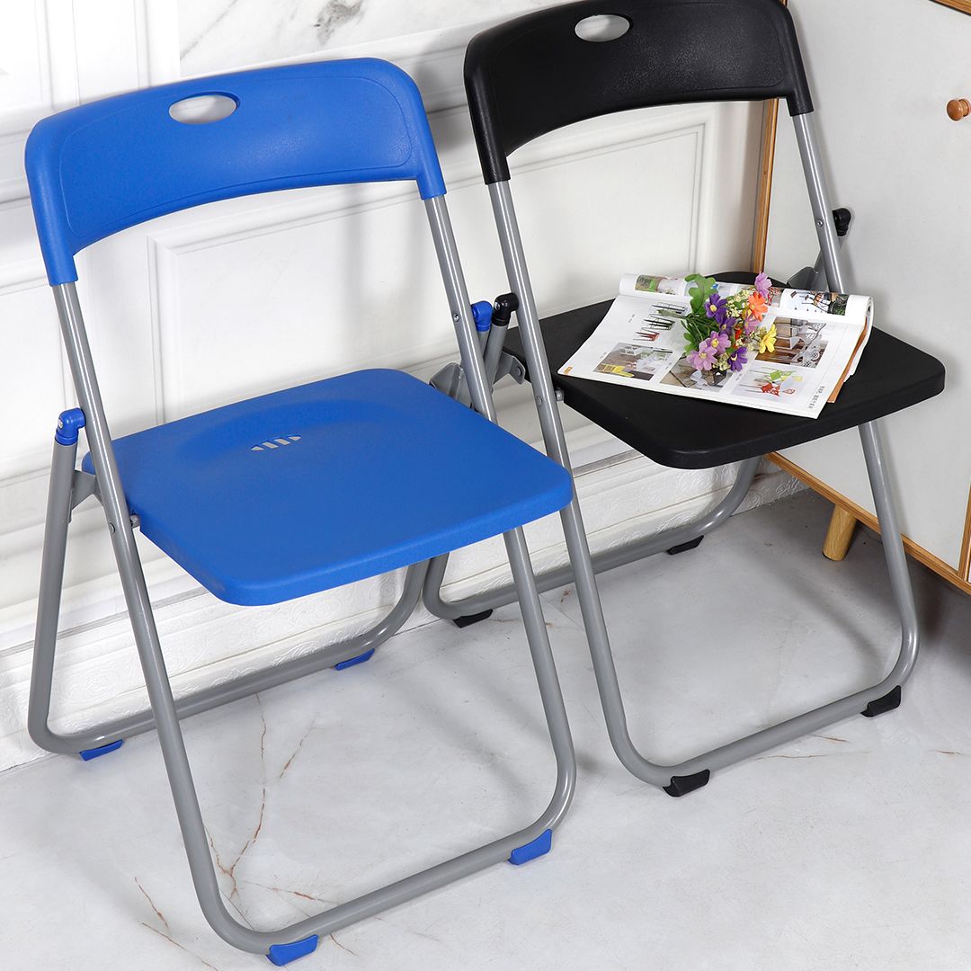 Contemporary Metal Office Chair No Wheels Desk Chair without Arm Clearhalo 'furn' 'furn_office_chair' 'Furniture' 'Office Chairs' 'Office Furniture' 'office_chair' 1200x1200_bbfb34f1-762e-40de-b484-9ef9b2a90bf8