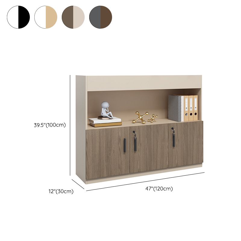 Modern Filing Cabinet Lateral Wood Filing Cabinet with Locking Storage Clearhalo 'Filing Cabinets' 'filling_cabinets' 'furn' 'furn_filling_cabinets' 'Furniture' 'Office Furniture' 1200x1200_bbfd23ed-88a9-41e7-bb84-0e3f3fd5e637