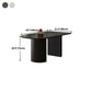 Solid Wood Contemporary Double Pedestal Dining Table Sintered Stone Table for Dining Room Clearhalo ' dining_table' 'Dining Tables & Seating' 'Dining Tables' 'furn' 'furn_dining_table' 'Furniture' 'furniture_dining_table' 'Kitchen & Dining Furniture' 'kitchen&dining_furn' 'kitchen' 'kitchen_dining_table' 1200x1200_bbfee0ac-5769-41ce-a7aa-8924de83157f