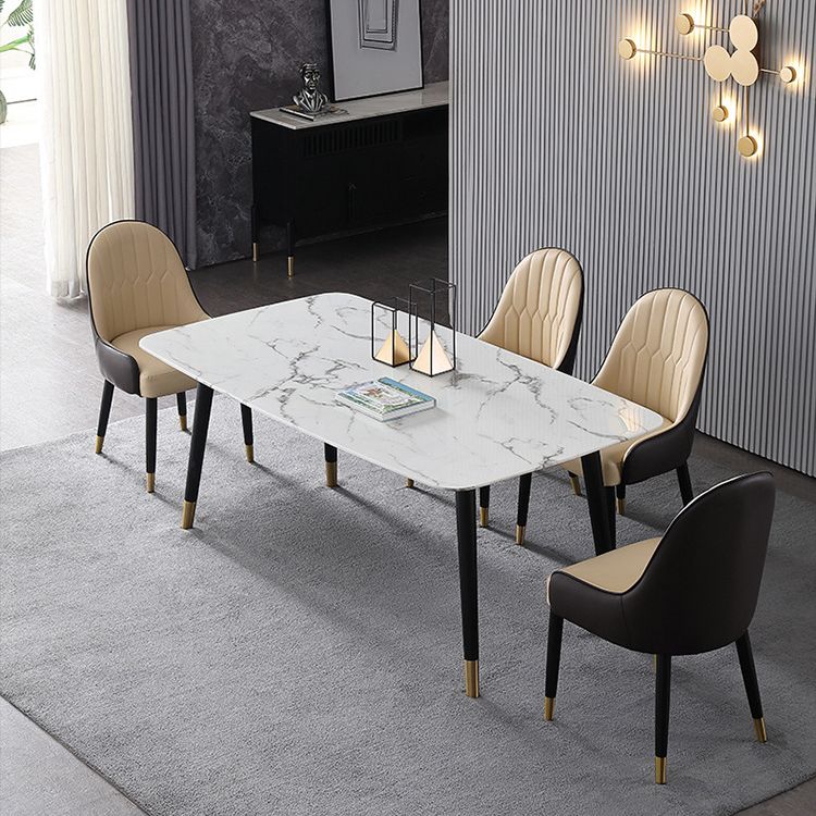 1/2/4/5/7 Pieces Modern Dining Room Set with Rectangle Table Dining Set Clearhalo 'Dining Room Sets' 'Dining Tables & Seating' 'dining_room_set' 'furn' 'furn_dining_room_set' 'Furniture' 'furniture_dining_room_set' 'Kitchen & Dining Furniture' 'kitchen&dining_furn' 'kitchen' 1200x1200_bc015398-a711-4906-b708-f26c7b1ee694