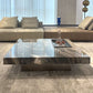 11"H Contemporary Coffee Table Black Slate Coffee Cocktail Table Clearhalo 'Coffee & Accent Tables' 'Coffee Tables' 'coffee_tables' 'furn' 'furn_coffee_tables' 'Furniture' 'Living Room Furniture' 1200x1200_bc01cd4c-10ce-4242-afe2-bd0d55f3bf30