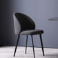 Contemporary Kitchen Dining Side Chair Upholstered Dining Chair in Grey