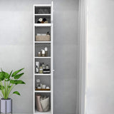 Stalen eigentijdse garderobe -armoire met benen scharnierende opbergkast