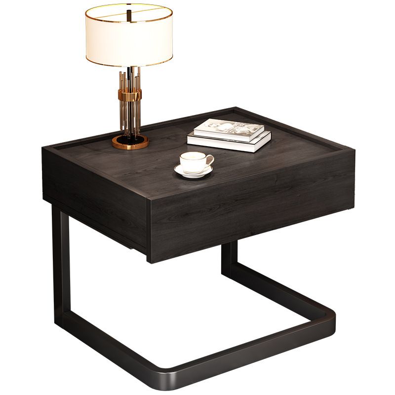 Glam 1 tiroir lits table de chevet tiroir rangement accent table table de chevet de table inclus