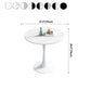 Simple Round Dining Table Sintered Stone Table with Tulip Base for Dining Room Clearhalo ' dining_table' 'Dining Tables & Seating' 'Dining Tables' 'furn' 'furn_dining_table' 'Furniture' 'furniture_dining_table' 'Kitchen & Dining Furniture' 'kitchen&dining_furn' 'kitchen' 'kitchen_dining_table' 1200x1200_bc08a453-26bb-4039-903d-7ce6ed3da41d