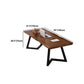 Solid Wood Home Working Table Industrial Wood Color Office Table Clearhalo 'furn' 'furn_office_desk' 'Furniture' 'furniture_office_desk' 'Office Desks' 'Office Furniture' 'office_desk' 1200x1200_bc0e73f9-1e5c-4c01-823f-8186b64657fa