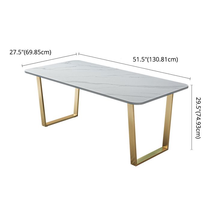 Rectangle Scandinavian Style Dining Room Set Sintered Stone Top Dining Furniture Set Clearhalo 'Dining Room Sets' 'Dining Tables & Seating' 'dining_room_set' 'furn' 'furn_dining_room_set' 'Furniture' 'furniture_dining_room_set' 'Kitchen & Dining Furniture' 'kitchen&dining_furn' 'kitchen' 1200x1200_bc137895-f801-4750-9881-a1d1c1f7b86d