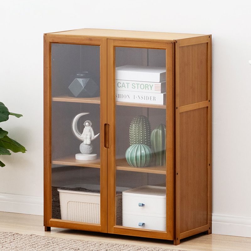 Vertical Standard Bookcase Contemporary Bamboo Closed Back Bookcase for Home Office Clearhalo 'Bookcases' 'furn' 'furn_bookcases' 'Furniture' 'furniture_bookcases' 'Office Furniture' 1200x1200_bc1e97e9-9b7b-45b0-a0ab-6e043d8f8c5b