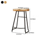 Modern Backless Armless Counter Stool Iron Cafe Bar Stool with Seat and Pedal Clearhalo 'Bar Furniture' 'Bar Stools' 'bar_stools' 'furn' 'furn_bar_stools' 'Furniture' 'Kitchen & Dining Furniture' 1200x1200_bc1f8052-ecdf-4ac9-9ec1-76ccef1794fb