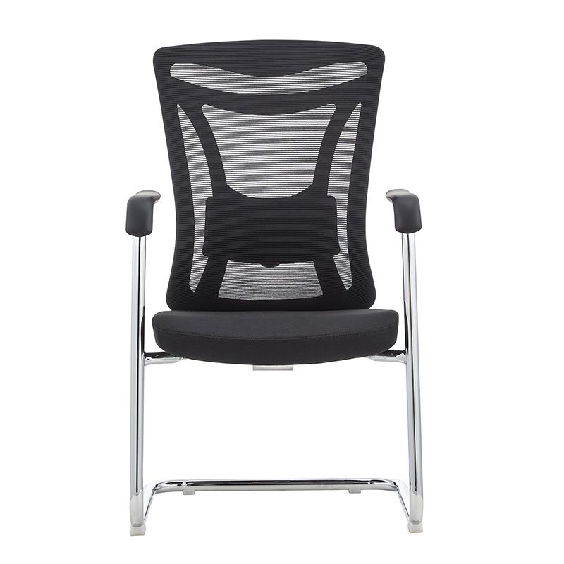 Chaise contemporaine en maille à dossier haut avec support lombaire réglable