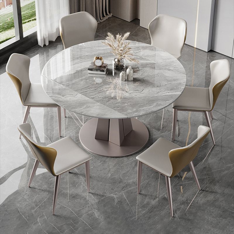 Modern 1/2/5/7 Pieces Dinette Set Round Dining Room Table Set Clearhalo 'Dining Room Sets' 'Dining Tables & Seating' 'dining_room_set' 'furn' 'furn_dining_room_set' 'Furniture' 'furniture_dining_room_set' 'Kitchen & Dining Furniture' 1200x1200_bc233628-0107-4395-b3fe-bf9e56a9fc93