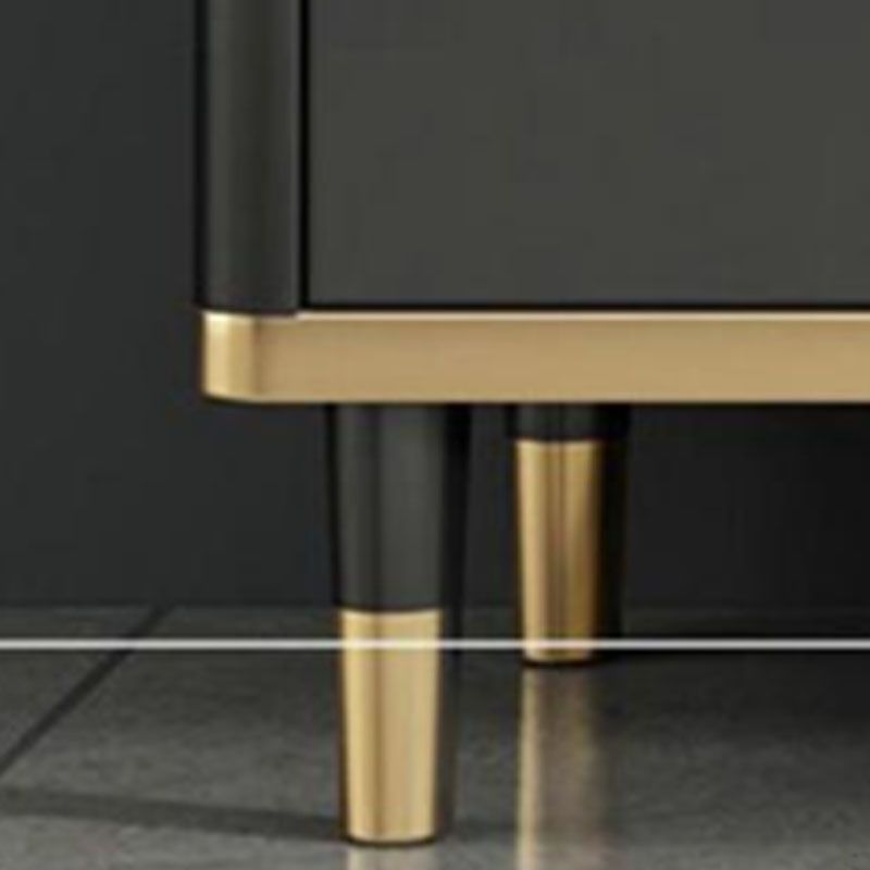 Stone TV Media Console Console TV con contenitore chiuso con ante