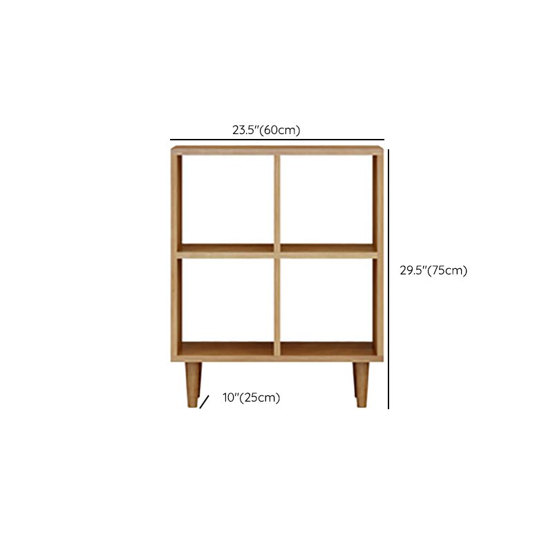 Libreria in legno solido in stile moderno libreria aperta con scaffali