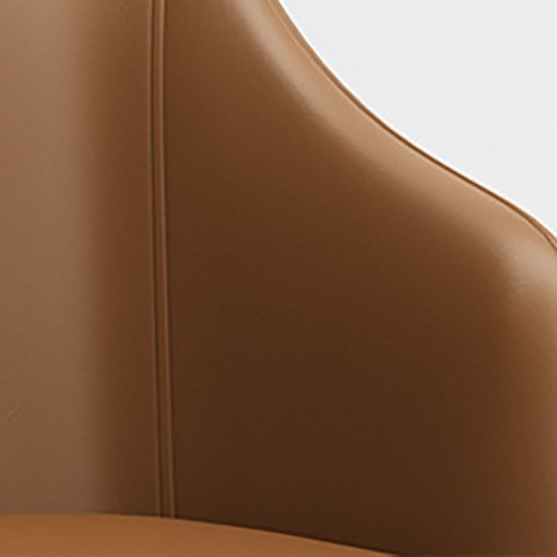 Modern Metal Dining Arm Chair Upholstered Side Chair for Dining Room Clearhalo 'Dining Chairs' 'Dining Tables & Seating' 'dining_chair' 'furn' 'furn_dining_chair' 'Furniture' 'furniture_dining_chair' 'Kitchen & Dining Furniture' 1200x1200_bc2739cb-7896-4804-9620-670baf311e6a