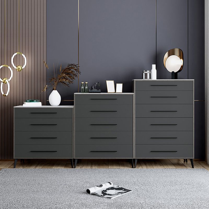 15.6-inch Width Storage Chest Ultra-Modern Dresser with 4/5/6 Drawers Clearhalo 'Bedroom Furniture' 'Dressers & Chests' 'dressers_chests' 'furn' 'furn_dressers_chests' 'Furniture' 1200x1200_bc27502c-469b-4f50-84f5-c2e1d017c35f