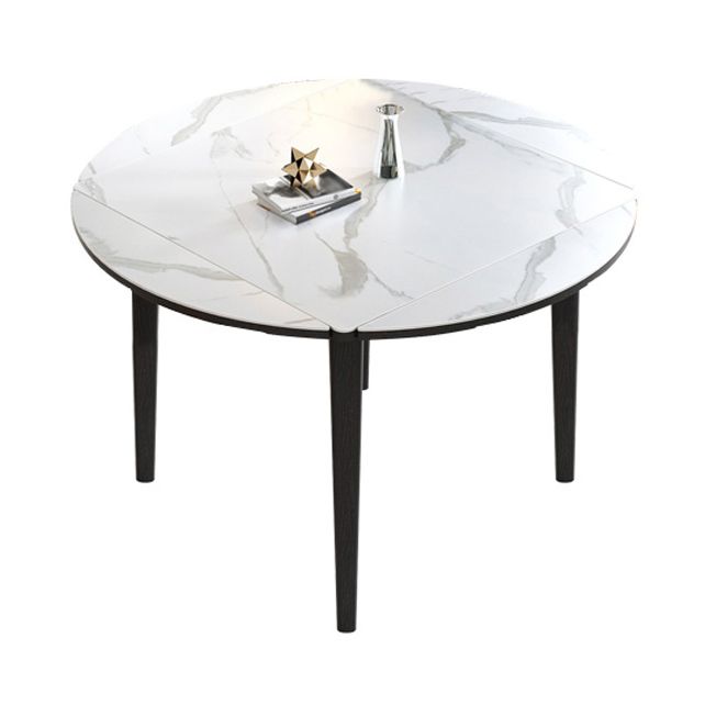 Contemporary Style 46'' Dining Table Stone Round Dining Room Collection for Indoor Clearhalo ' dining_table' 'Dining Tables & Seating' 'Dining Tables' 'furn' 'furn_dining_table' 'Furniture' 'furniture_dining_table' 'Kitchen & Dining Furniture' 'kitchen&dining_furn' 'kitchen' 'kitchen_dining_table' 1200x1200_bc2c6851-4901-4331-aba3-88f009d130f0