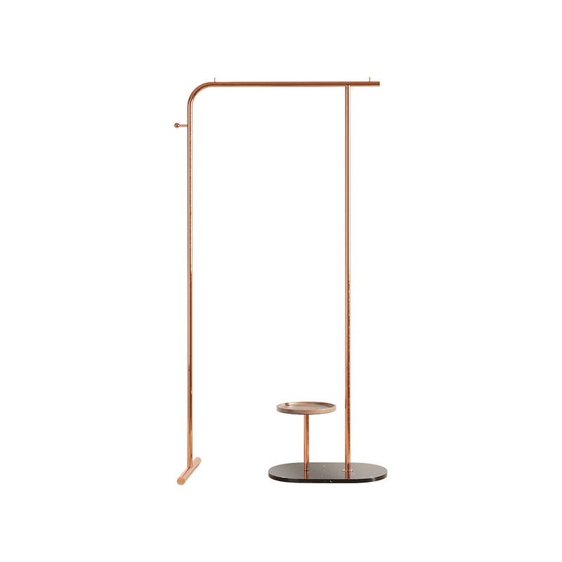 Splendido appendiabiti a gancio a gancio monoconcino con scaffalatura