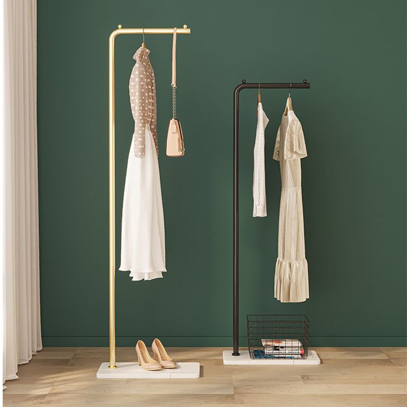 Luxuriöser Kleiderregal Schlafzimmer Metallkleiderbügel mit Kleiderhaken