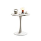 White Round Dining Table Stone Top Dining Table with Tulip Base Clearhalo 'Dining Tables & Seating' 'Dining Tables' 'dining_table' 'furn' 'furn_dining_table' 'Furniture' 'Kitchen & Dining Furniture' 1200x1200_bc359065-eb1f-4e6b-bc8d-e2b1887037d6