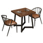 Industrial Dining Table Pine Solid Wood Table with Black Double Pedestal for Home Kitchen Dinner Clearhalo ' dining_table' 'Dining Tables & Seating' 'Dining Tables' 'furn' 'furn_dining_table' 'Furniture' 'furniture_dining_table' 'Kitchen & Dining Furniture' 'kitchen&dining_furn' 'kitchen' 'kitchen_dining_table' 1200x1200_bc35c660-10f3-47c3-85bf-3df95e398eb3