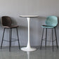 Round Bar Dining Table Contemporary Bar Dining Table with Pedestal Base Clearhalo 'Bar Furniture' 'Bar Tables' 'bar_tables' 'furn' 'furn_bar_tables' 'Furniture' 'furniture_bar_tables' 'Kitchen & Dining Furniture' 1200x1200_bc360eb8-c0fa-4161-ae84-15c73f6318d7