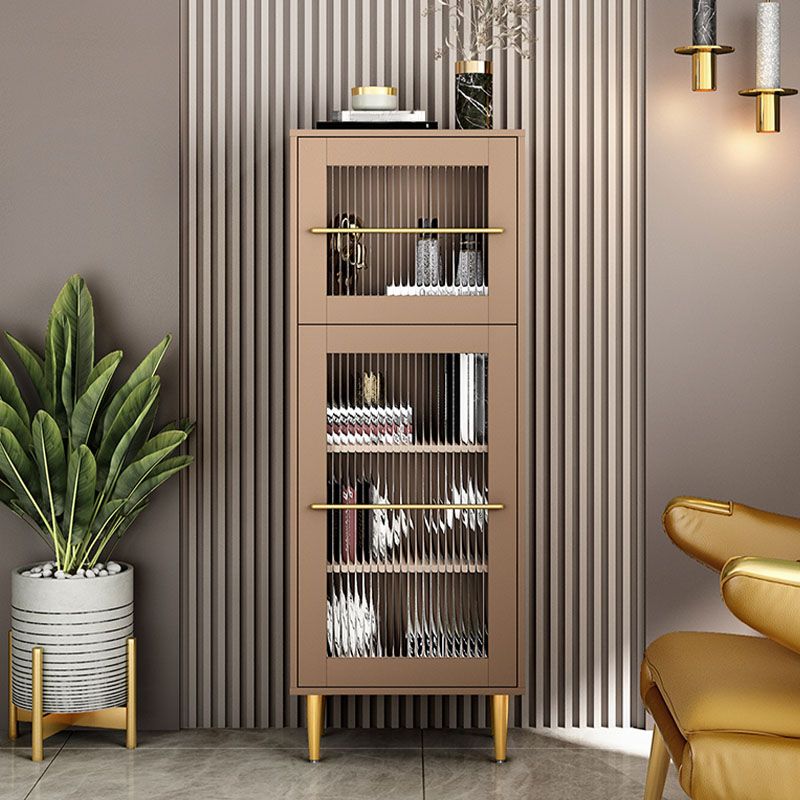 53 "H PORTE DE PORTE PORTE LA BATÉE DE BOIS GLAM GLAM CAPACT AVEC Rangement pour le salon