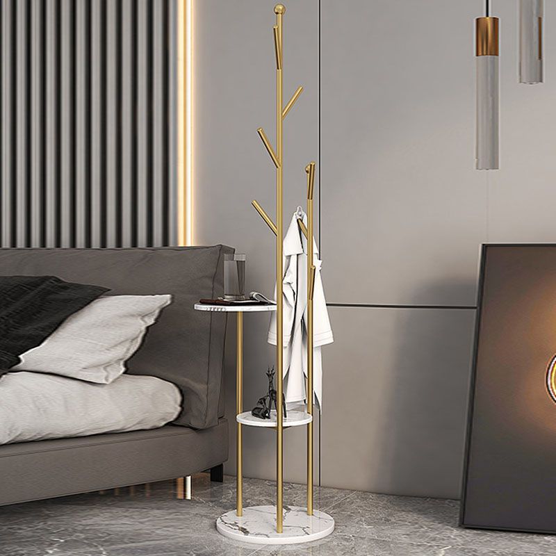 Glamargträger Freistehende Regale und Messdoßhaken Metallhalle Ständer mit Schieferbasis