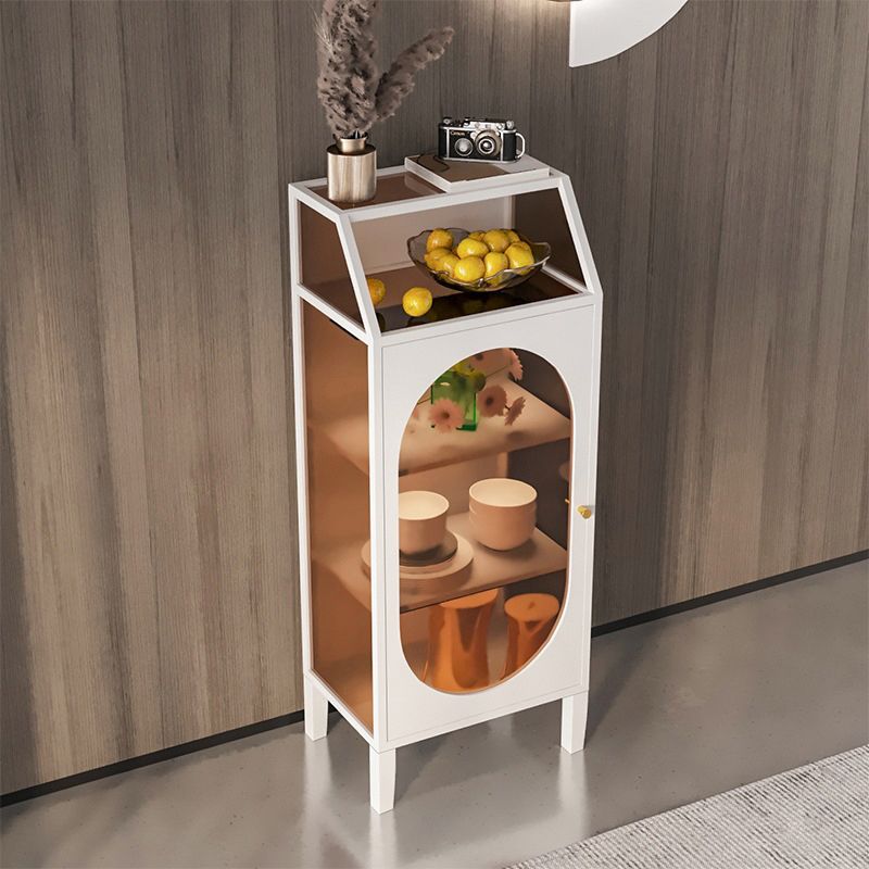 Moderno moderno mobile standard in metallo porte in vetro mobile per soggiorno