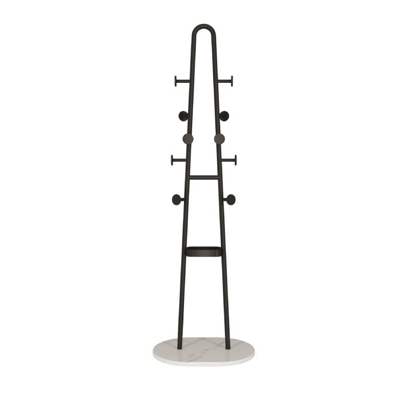 Zeitgenössischer Hall -Stand Keine belastenden Metallhaken enthalten freistehende Rackmetall