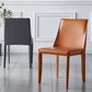 Modern Leather Dining Room Chair Metal Armless Chair for Home Use (Set of 2) Clearhalo ' kitchen&dining_furn' 'Dining Chairs' 'Dining Tables & Seating' 'dining_chair' 'furn' 'furn_dining_chair' 'Furniture' 'furniture_dining_chair' 'Kitchen & Dining Furniture' 'kitchen' 1200x1200_bc432a41-30e6-45f5-bb1f-698324c4c3d2
