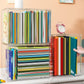 Modern Style Bookshelf Stackable Plastic Bookcase for Home Office