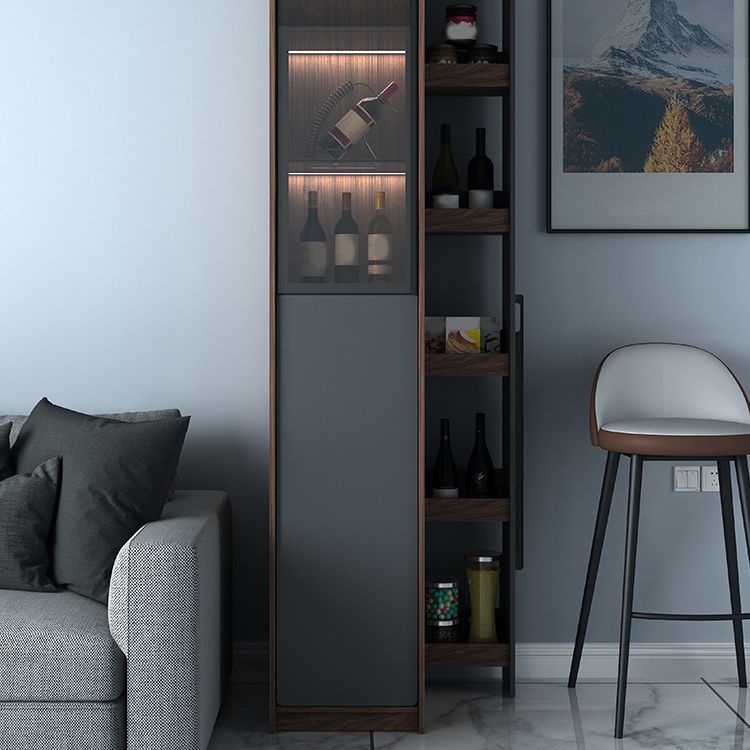 Tavolo da bancone moderno rettangolare in legno Set tavolo da bar pieghevole da 2 pezzi per soggiorno