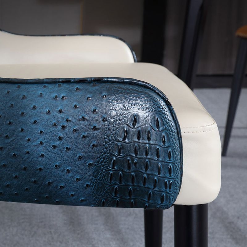 Nordic Glam Style Dining Chairs Wooden Dining Arm Side Chair for Kitchen Clearhalo ' kitchen&dining_furn' 'Dining Chairs' 'Dining Tables & Seating' 'dining_chair' 'furn' 'furn_dining_chair' 'Furniture' 'furniture_dining_chair' 'Kitchen & Dining Furniture' 'kitchen' 1200x1200_bc45c1e1-648f-48b6-a6c0-03d20d9211f5