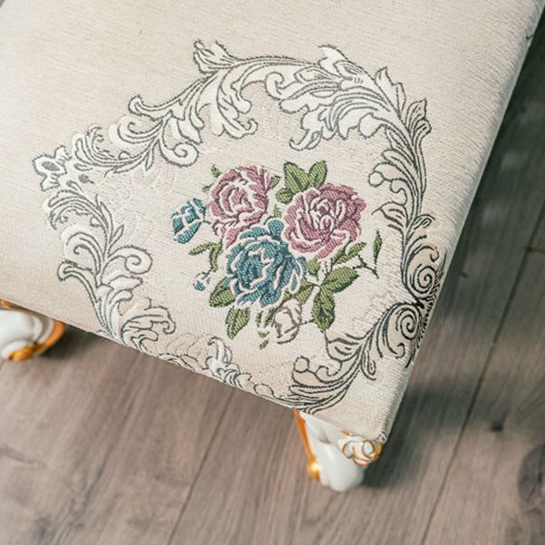 13.8" W Victorian Bench Manufactured Wood Cushioned Seating Bench Clearhalo 'Benches' 'Chairs & Seating' 'furn' 'furn_benches' 'Furniture' 'Living Room Furniture' 1200x1200_bc4768b8-d60e-4b49-aa48-98132ad469ae