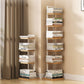 Modern Shelf Bookcase Engineered Wood Open Back Bookshelf for Living Room