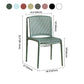 Plastic Scandinavian Kitchen Dining Room Side Chair Slat Back Chair Clearhalo ' kitchen&dining_furn' 'Dining Chairs' 'Dining Tables & Seating' 'dining_chair' 'furn' 'furn_dining_chair' 'Furniture' 'furniture_dining_chair' 'Kitchen & Dining Furniture' 'kitchen' 1200x1200_bc488e81-52dd-4b15-a416-ba6c119c26ad