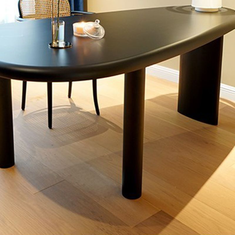 Industrial Writing Desk Solid Wood 29.5" Height Office Desk in Black with Legs Clearhalo 'furn' 'furn_office_desk' 'Furniture' 'Office Desks' 'Office Furniture' 'office_desk' 1200x1200_bc48b6f6-604c-48e1-9806-4b3919b529ee