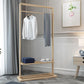 Contemporary Storage Wardrobe Bedroom Wooden Armoire with Shelves Clearhalo 'Armoires & Wardrobes' 'armoires_wardrobes' 'Bedroom Furniture' 'furn' 'furn_armoires_wardrobes' 'Furniture' 1200x1200_bc48ddc0-46bc-4b6d-b622-c3f526348e75