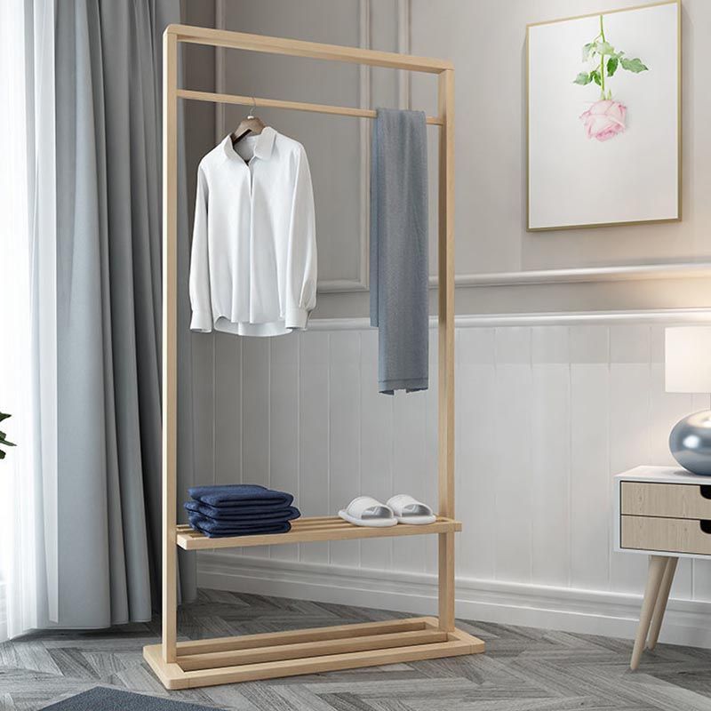 Contemporary Storage Wardrobe Bedroom Wooden Armoire with Shelves Clearhalo 'Armoires & Wardrobes' 'armoires_wardrobes' 'Bedroom Furniture' 'furn' 'furn_armoires_wardrobes' 'Furniture' 1200x1200_bc48ddc0-46bc-4b6d-b622-c3f526348e75